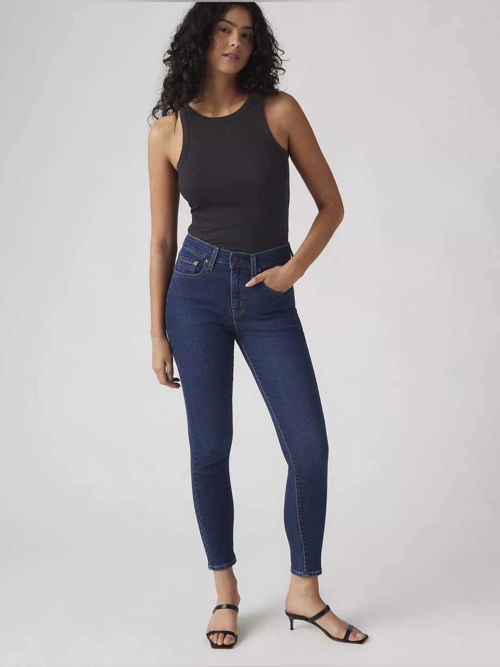 Levi’s- 721 High-Rise Skinny Jeans - Dark Blue (31x30)